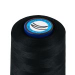 Нитки универсальные текстурированные Nitka U, 150D/1, 5000 м / 1 кат., 000 черный