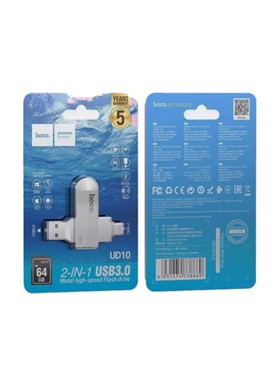 USB флеш-накопитель флешка UD10 USB 3.0/Type-C 64GB