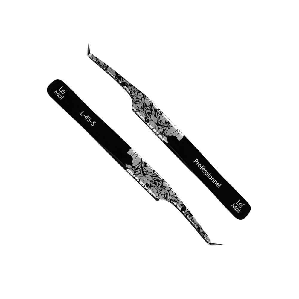 Пинцет с лазерной заточкой L 45-5 Professional LeMat