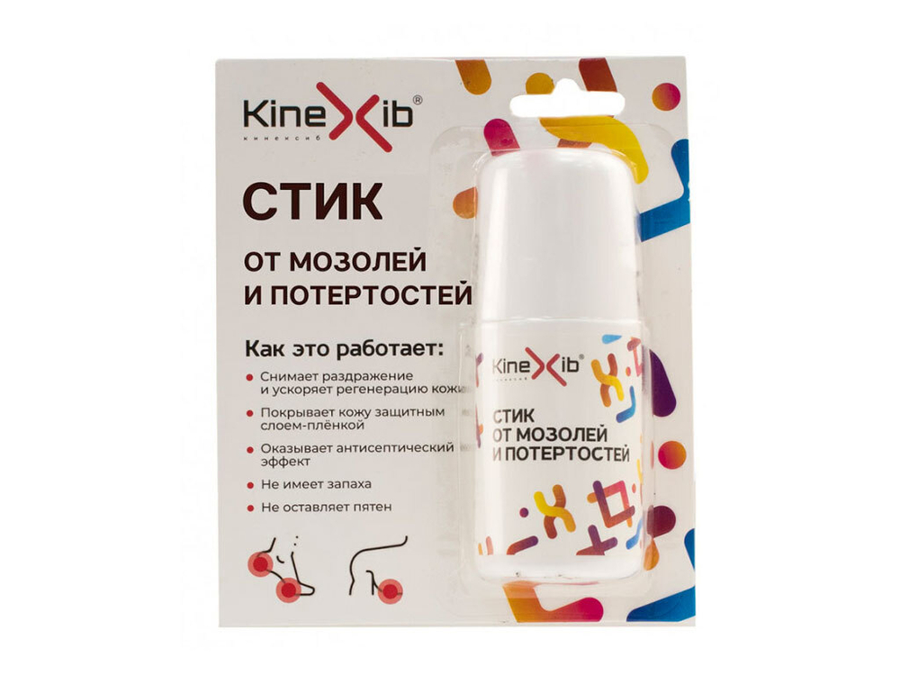 Стик от мозолей и потертостей Kinexib 45мл