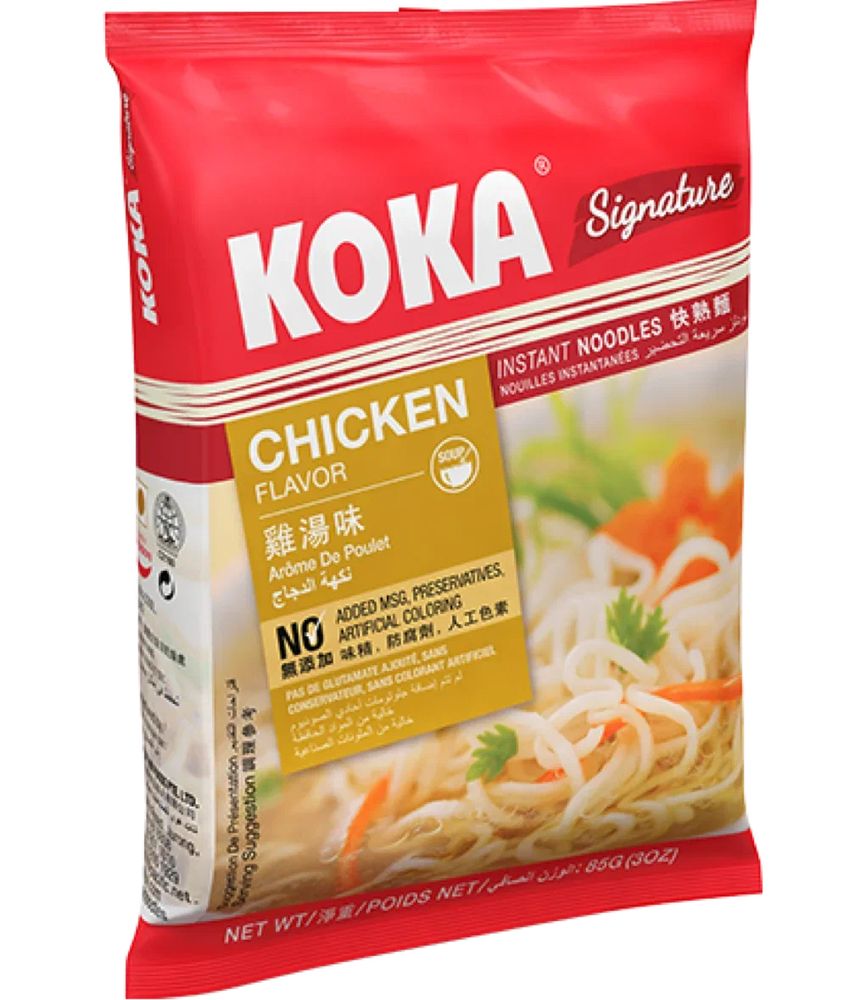 Лапша KOKA Signature со вкусом курицы 85 г