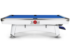 Стол бильярдный TAO-MI Model 2 пул 8 ft, (2040х1240), сукно Blue, сланец 25мм, массив дерева
