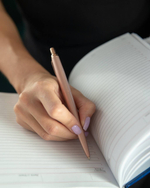 Подарочный набор с гравировкой с ручкой Parker Jotter XL Monochrome SE20 Pink Gold PGT