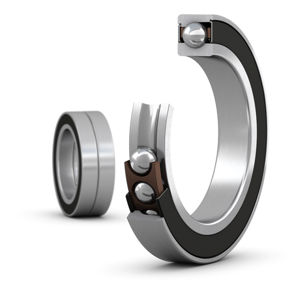 SKF S7006 ACD/P4ADGA — комплект прецизионных радиально-упорных шарикоподшипников 30×55×26 мм