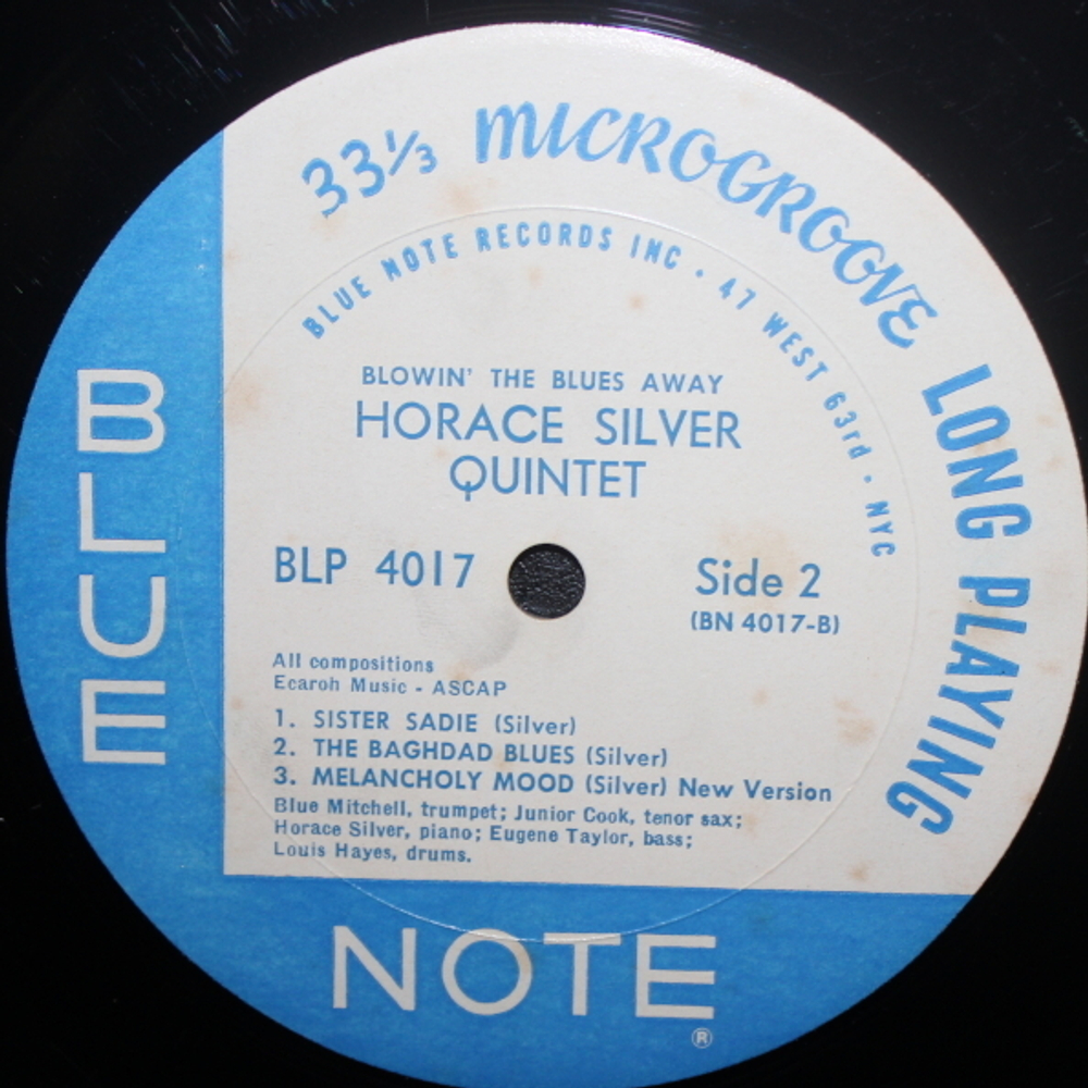 The Horace Silver Quintet & Trio / Blowin' The Blues Away (LP)