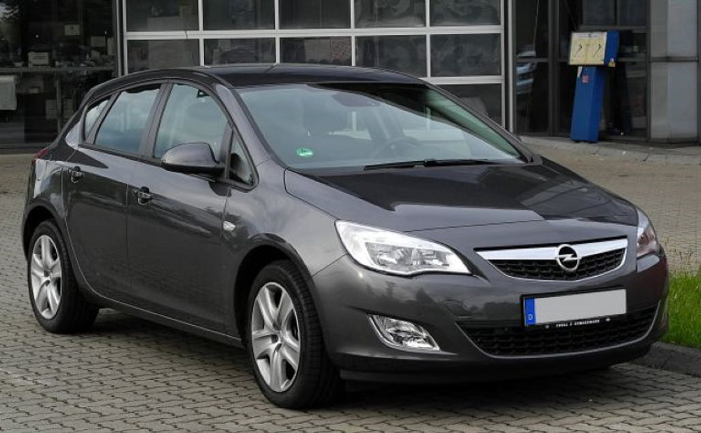Порог левый Opel Astra J 2009-2015 (1мм)