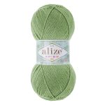 Пряжа Alize (Ализе) Happy Baby New / уп.5 мот. по 100 г, 320м, 485 зеленая трава