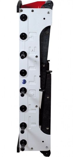 Игровой стол - футбол "STORM F-3 FAMILY OUTDOOR TELESCOPIC" (138x76x88, жетоноприемник) с защитным корпусом