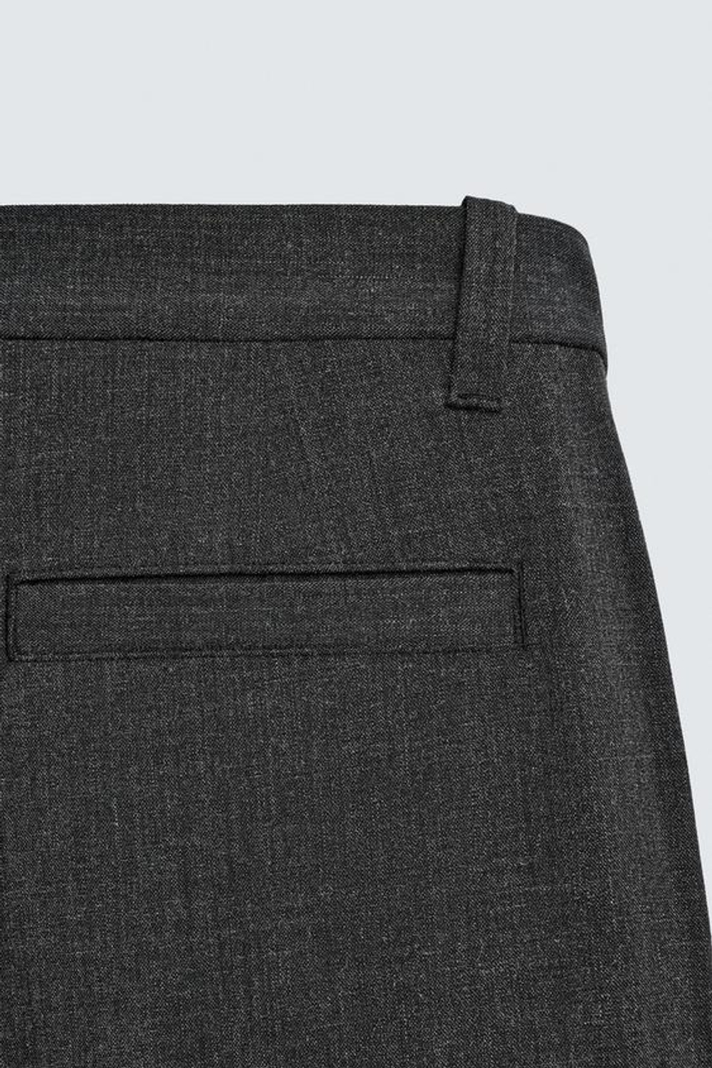 ZARA БРЮКИ КАРГО STRAIGHT FIT КОМФОРТНОЙ ПОСАДКИ, СЕРЫЙ