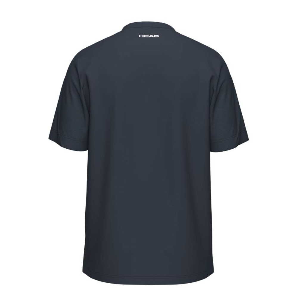 Детская теннисная футболка Head Boys Slice - navy