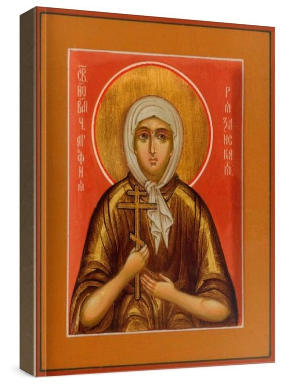 Агафья Агломазовская (рукописная икона)