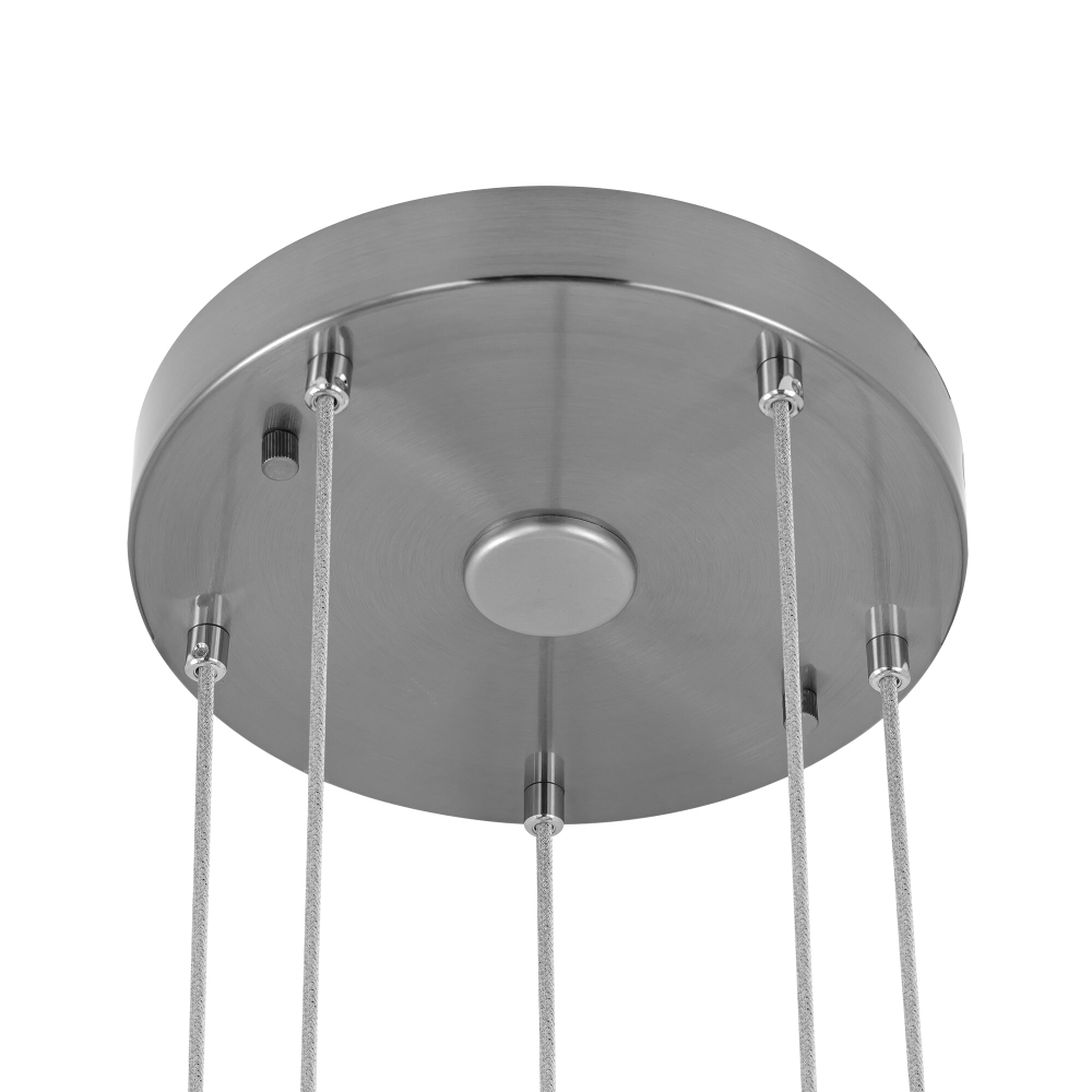 Citilux ATMAN SMART CL226A051 LED RGB Умная каскадная люстра Матовый Хром