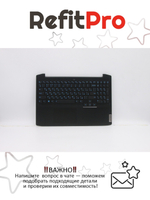 Верхняя панель с клавиатурой для ноутбука Lenovo ideapad Gaming 3-15IMH05 черный (5CB0Y99486), оригинал