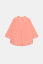 Асимметричная рубашка в полоску — ZW COLLECTION — ZARA