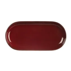 Блюдо овальное 29,5*14 см h2,6 см Evolution Dark Red P.L. Proff Cuisine [1]