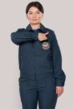 Костюм летний женский МЧС (Патруль-240, серо-синий)