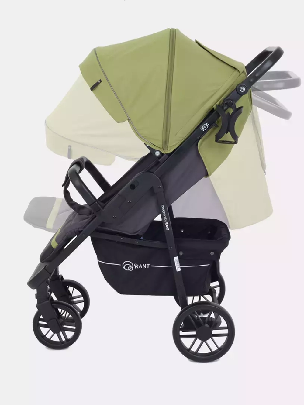 Коляска детская "VEGA STAR" RA057 Greek Olive