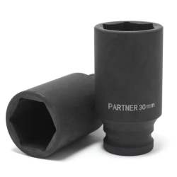 Головка ударная глубокая 22мм (6гр),1/2'' Partner PA-4458522