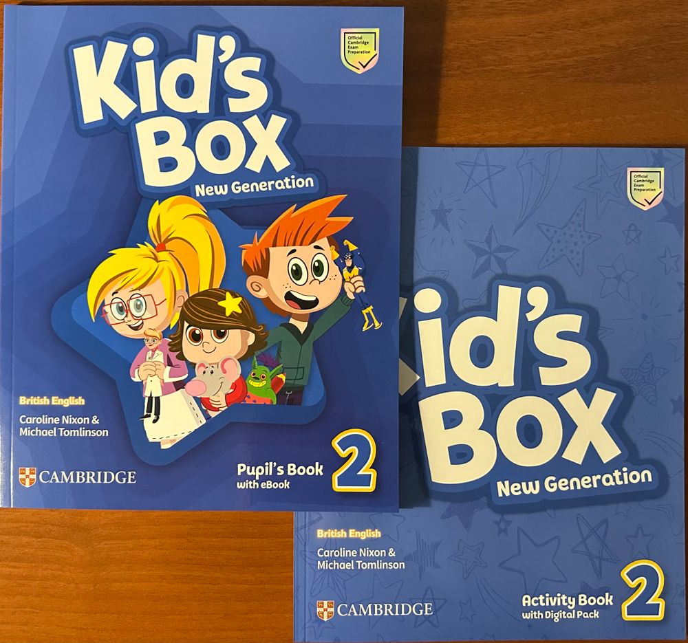 Kid's Box 2 New Generation (PB+AB+online)