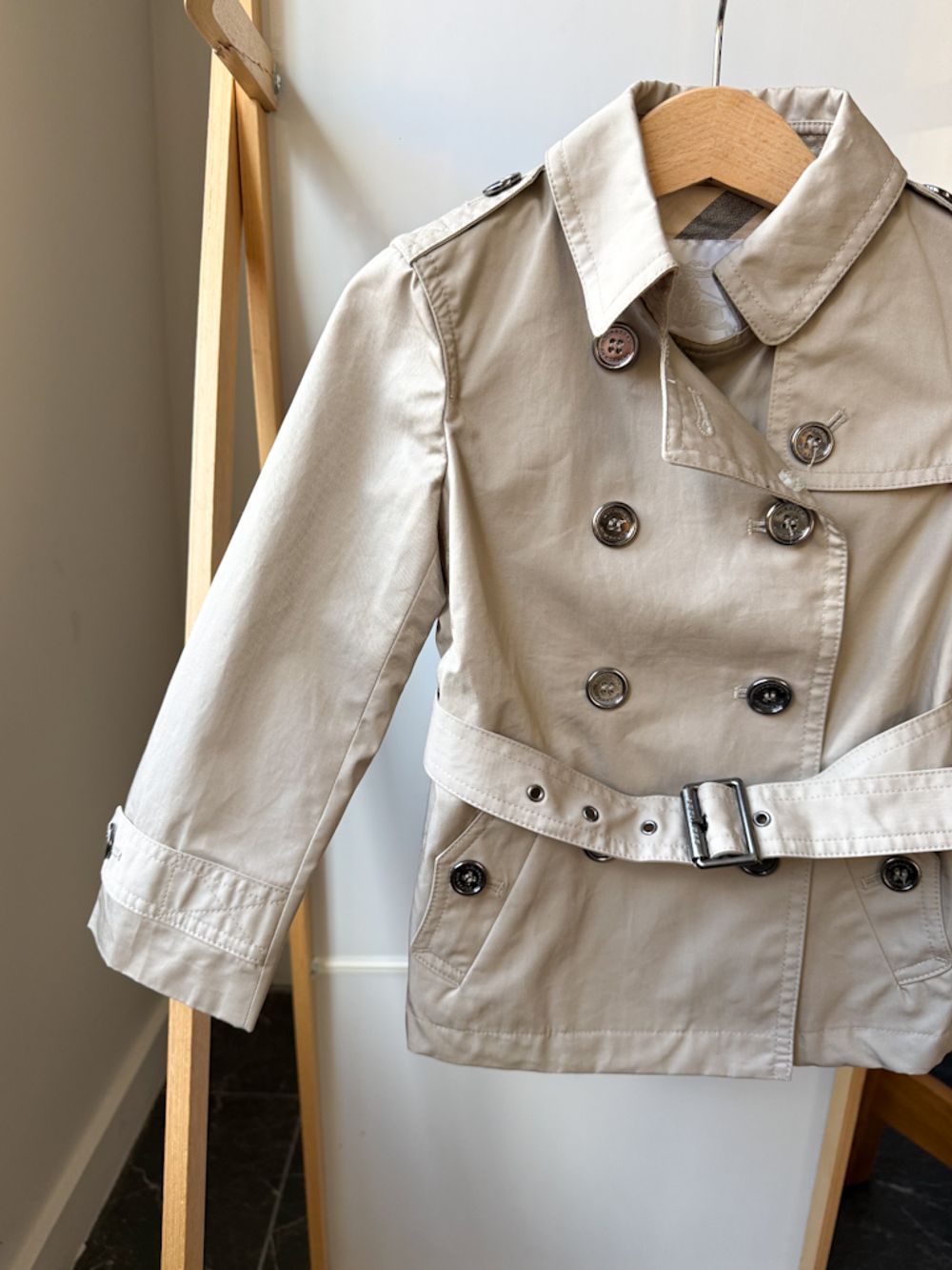 Новый хлопковый плащ Burberry, 104