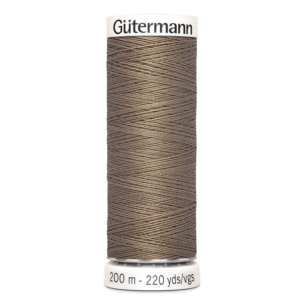 Нитки универсальные Gutermann Sew-all 100 (200 метров), 5 кат. | 160 бежево-коричневый