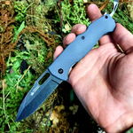 Складной нож Ute 440C StoneWash Gray G10, 4650065055819