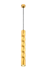 Светильник подвесной Rilon 1016G-L GOLD, 10 Вт, золотой