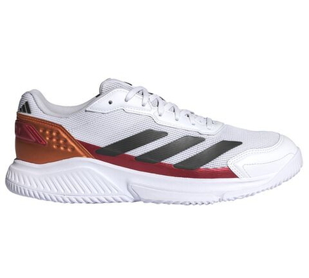 Мужские кроссовки для падела Adidas Courtquick Padel M - cloud white/core black/lucid orange