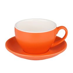Чайная пара 300 мл оранжевая матовая d 10,3 см h6,6 см Barista (Бариста) P.L. Proff Cuisine [6]