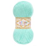Пряжа Alize (Ализе) Baby Best / уп.5 мот. по 100 г, 240м, 019 мята А