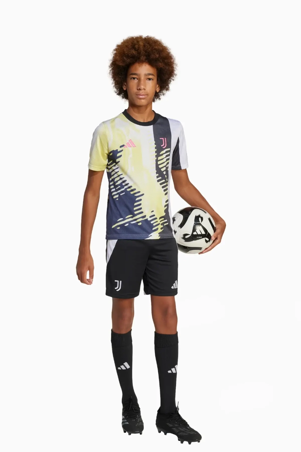 Футболка adidas Juventus FC 24/25 Pre-Match Junior - желтый