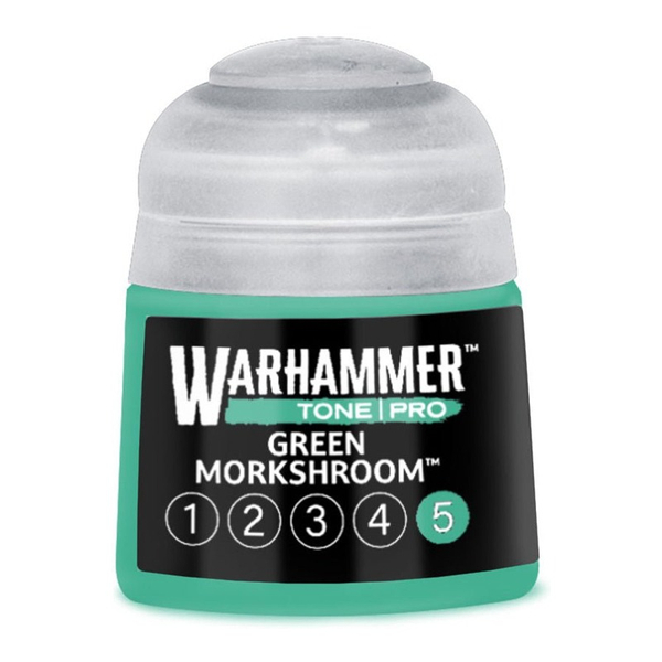 Краска Green Morkshroom 5 — Warhammer Tone Pro, 12 мл, 20-285 (ПРЕДЗАКАЗ)