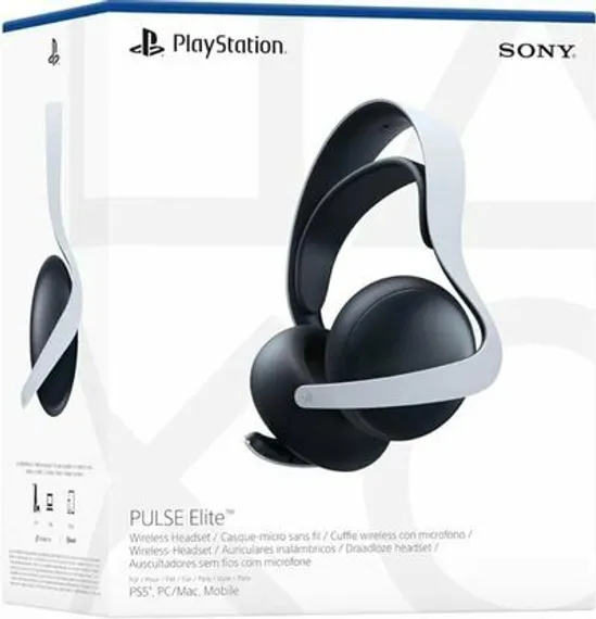 Беспроводная гарнитура PS5 Headset Pulse Elite White