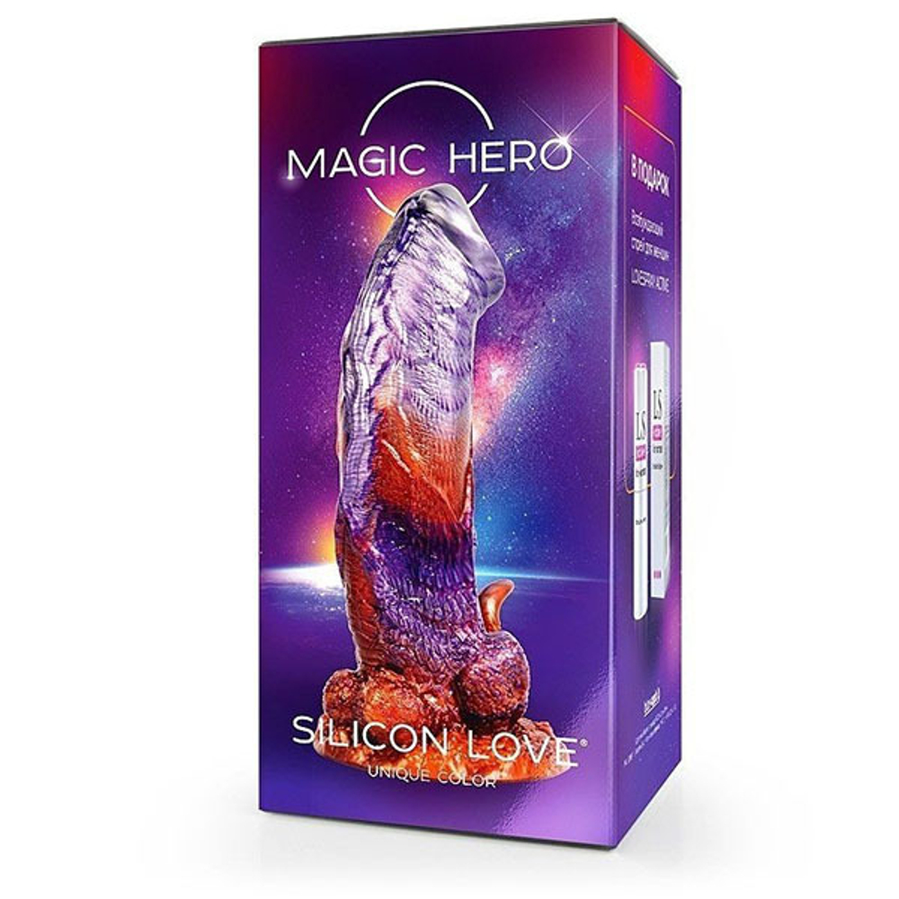 Фантазийный фаллоимитатор на присоске 24см Bior Toys Magic Hero MH-13044