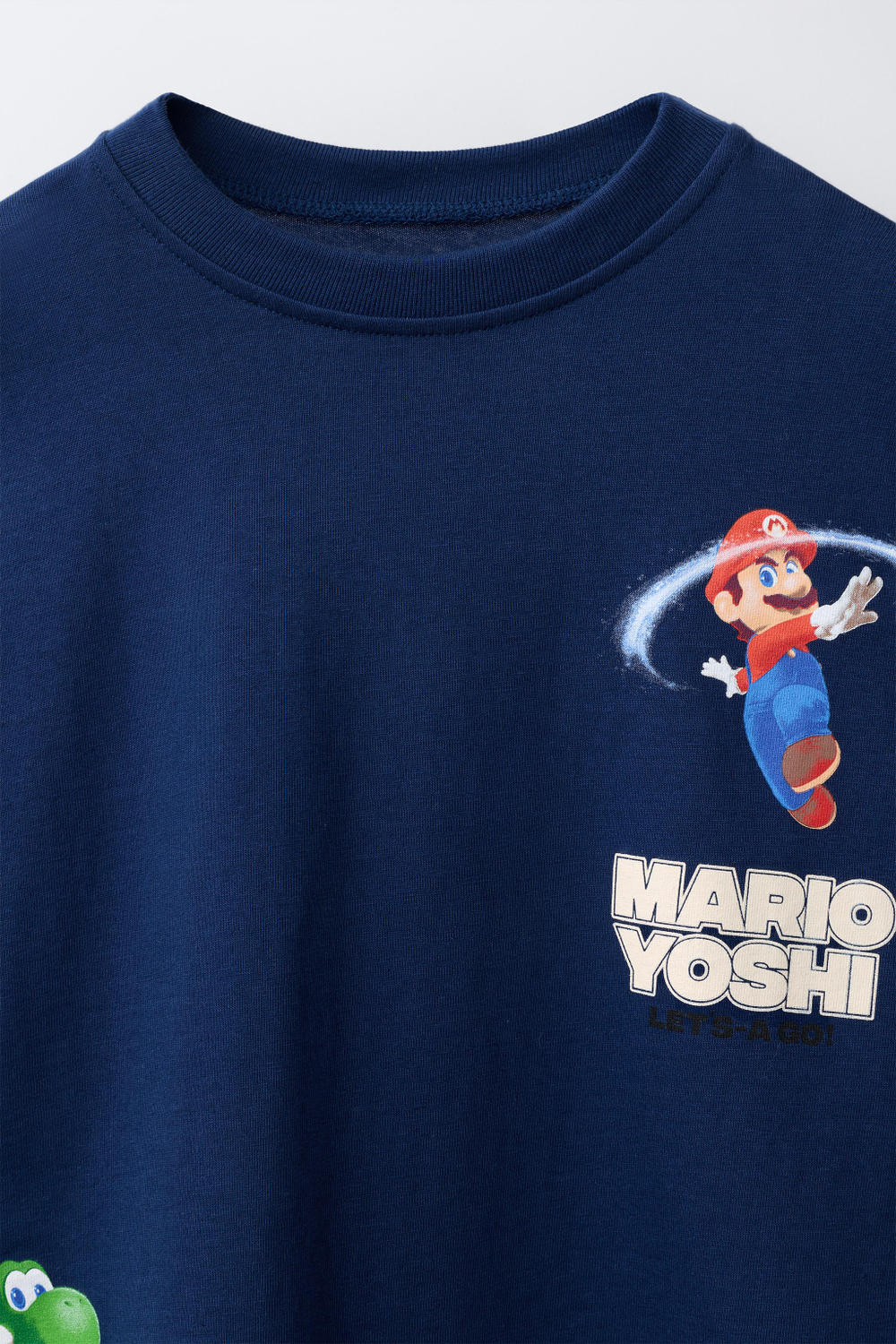 ZARA ФУТБОЛКА С ПРИНТОМ MARIO BROS ™ © NINTENDO, СИНИЙ