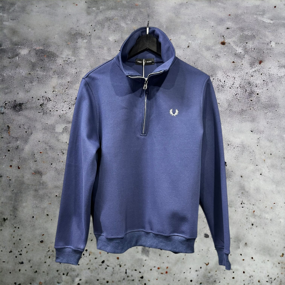 Свитшот Zip Fred Perry #1 • Синий