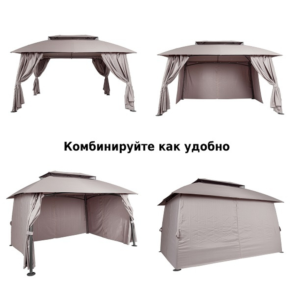 Шатер-беседка Green Glade 1068 3х4м полиэстер