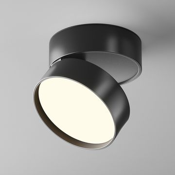 Накладной светодиодный потолочный светильник 18W 3000K C024CL-18W3K-B-1 чёрный Onda Maytoni