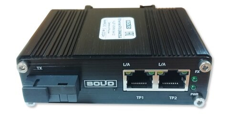 Ethernet-FX-SM40SA Преобразователь Ethernet 10/100 Мбит/с в оптику. Одномодовое волокно до 40 км. Для обмена данными используются одно волокно.