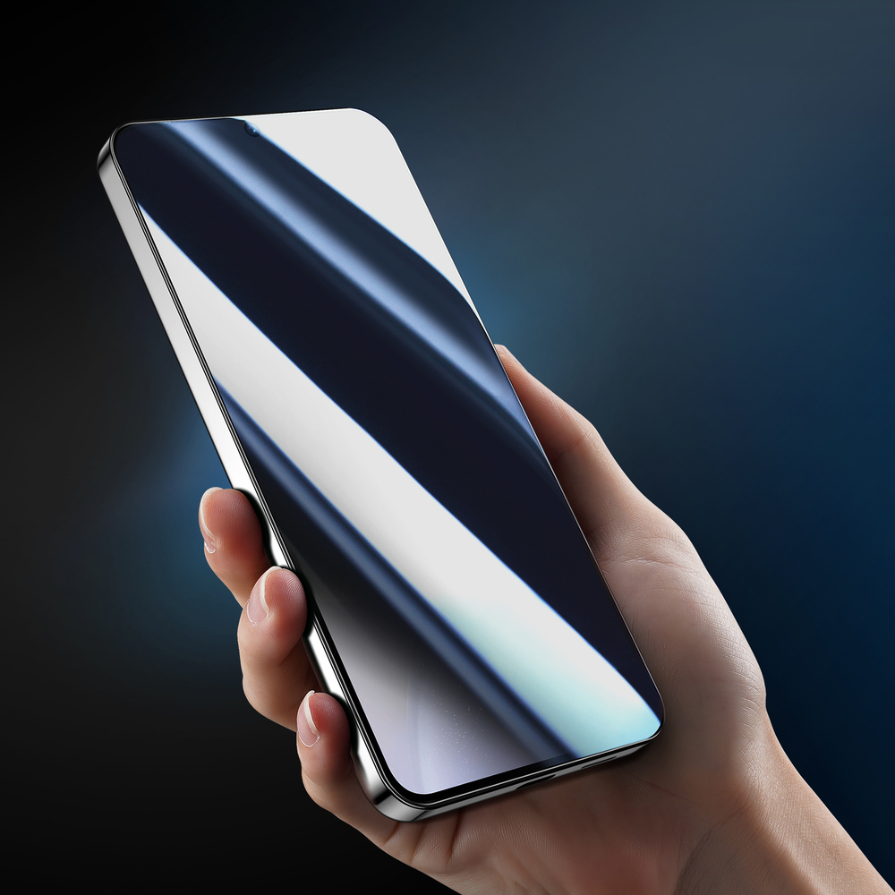 Стекло "Антишпион" от Dux Ducis для смартфона Samsung Galaxy S25, серия PRIVACY-S Full Screen Glass