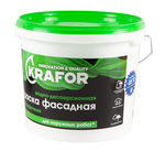 КРАСКА В/Д ФАСАДНАЯ ОСОБОПРОЧНАЯ 6,5 КГ (1) "KRAFOR" (ЗЕЛЕН.)