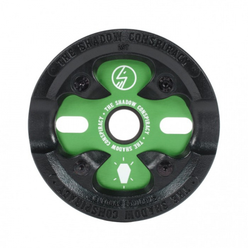 BMX Звезда Shadow Sabotage British Racing Green 25T NEW