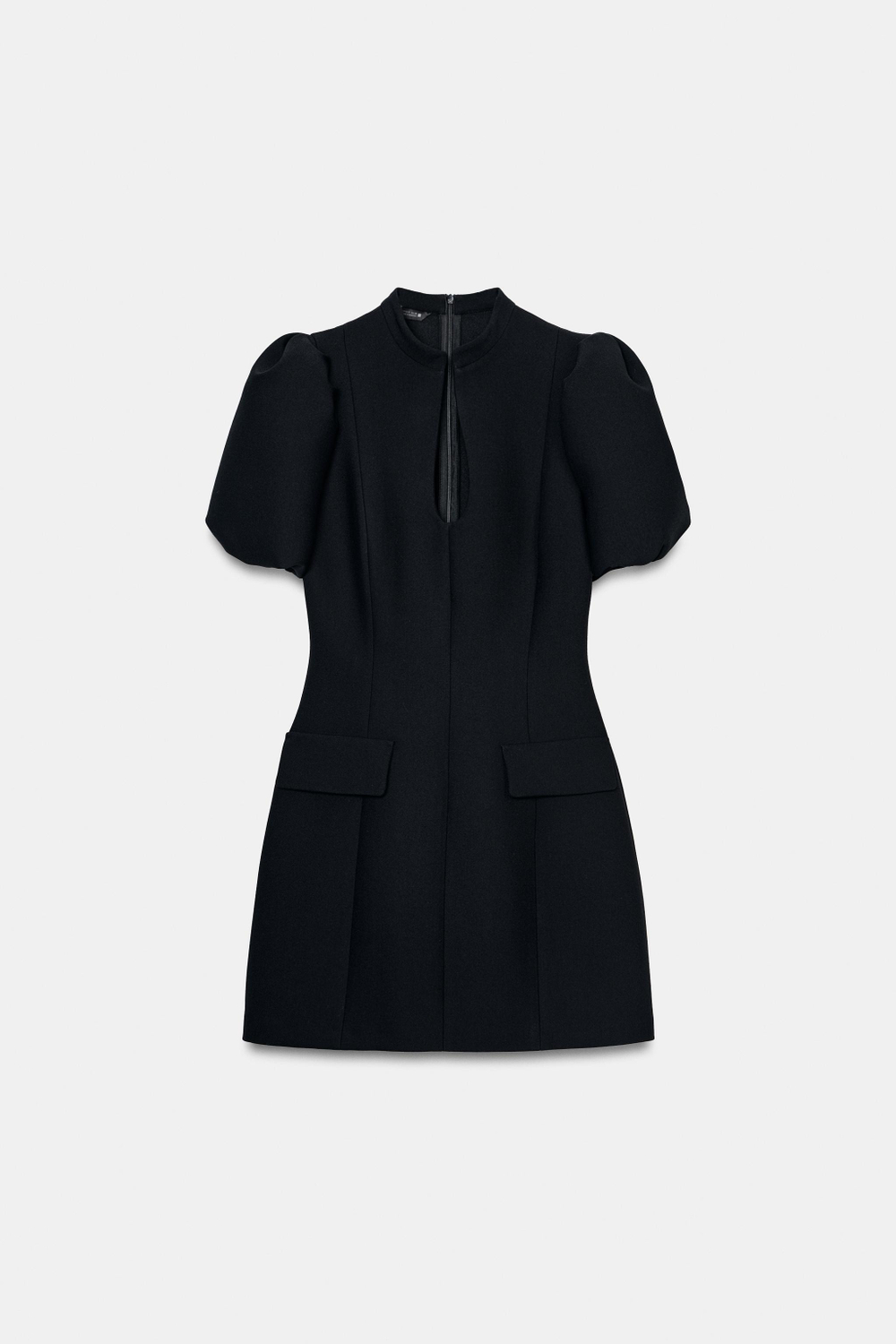 ПЛАТЬЕ С КОРОТКИМИ РУКАВАМИ «ФОНАРИК» — ZARA