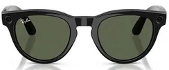 Умные очки Ray-Ban Meta Headliner Gen 2 RW4013 (Глянцевая чёрная оправа, зелёные линзы G-15) Shiny Black/G-15 Green L
