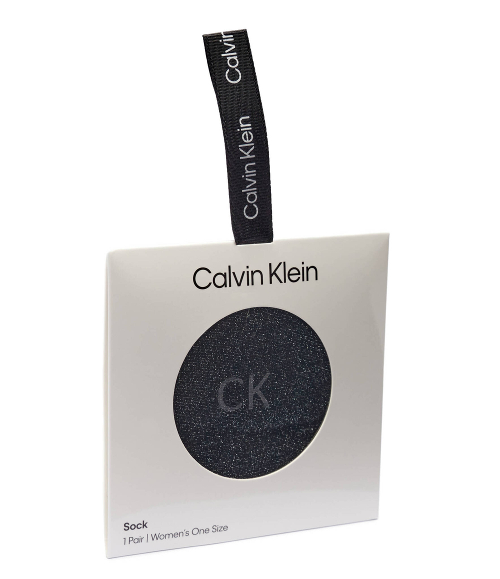 Носки SHEER LUREX G Calvin Klein - графитовый(701229816)