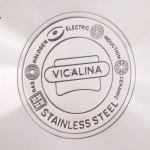 Набор посуды из нержавеющей стали VICALINA 4 предмета (4 кастрюли 1,9л, 2,7л, 3,6л, 6,0л) VL-585