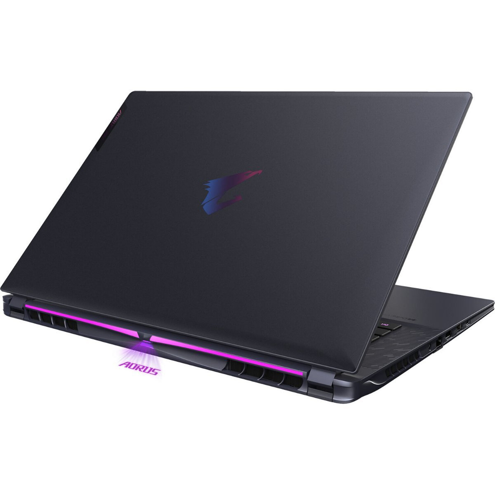 Ноутбук GIGABYTE Aorus 16X ASG-63KZC64SD, 16", IPS, Intel Core i9 14900HX 2.2ГГц, 24-ядерный, 32Gb DDR5, 1Tb SSD, RTX4070 8Gb, noOS, серый