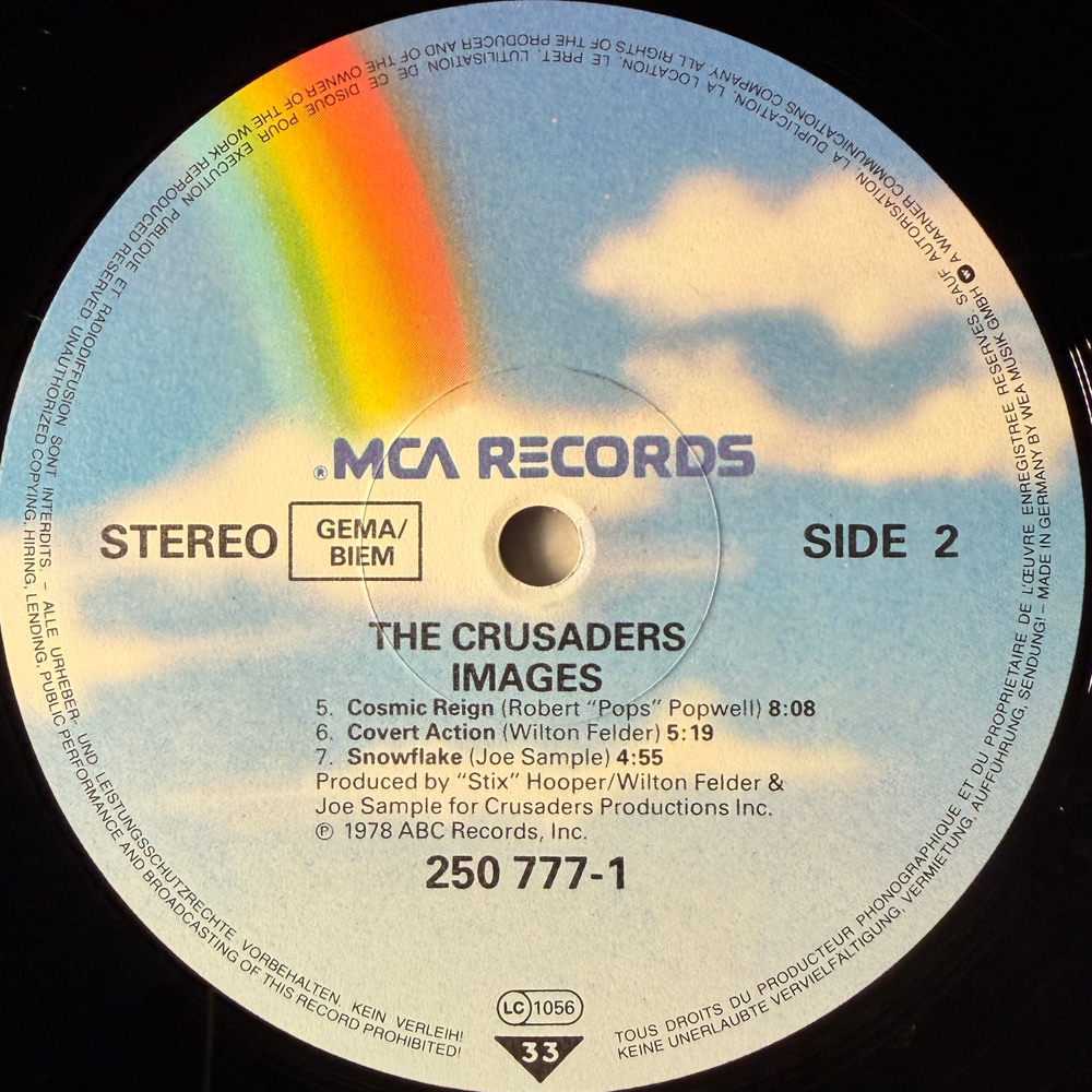 The Crusaders ‎– Images (Германия 1984г.)