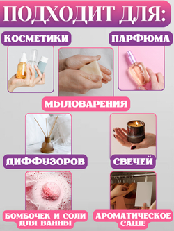 Отдушка для свечей и мыла Розовое шампанское 30 мл