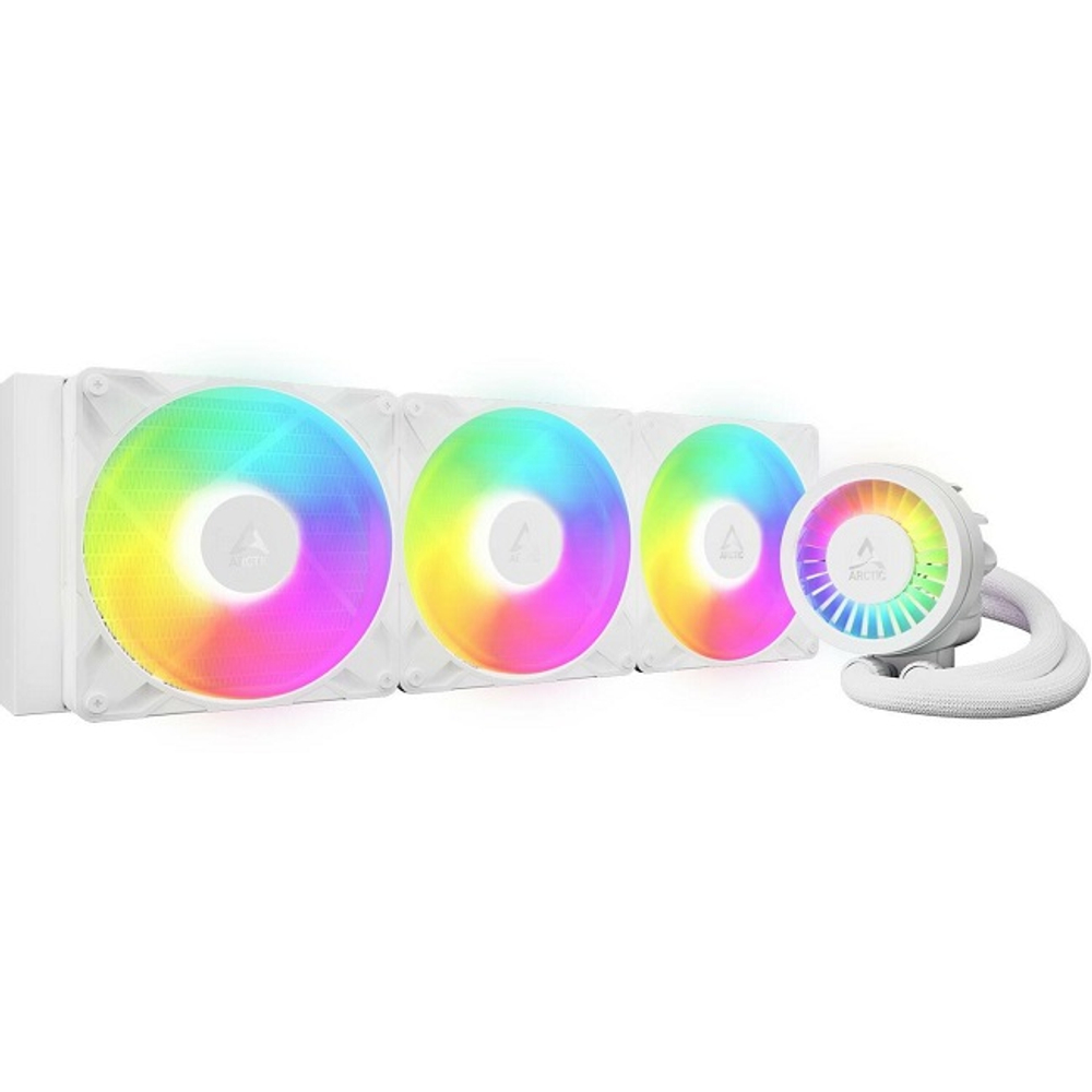 Система водяного охлаждения Arctic Cooling Liquid Freezer III Pro 420 ARGB, белый (ACFRE00189A)